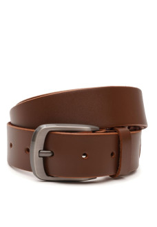 Ремень мужской кожаный JZ SB-JZV1115FX07-brown