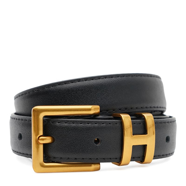 Ремень женский кожаный JZ SB-JZ1FB9368-2bl-black