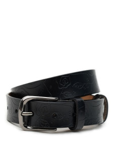 Ремень женский кожаный JZ SB-JZCV1ZK-045-black
