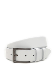 Ремень мужской кожаный JZ SB-JZV1115GX36-white