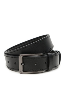 Ремень мужской кожаный JZ SB-JZV1115GX17-black