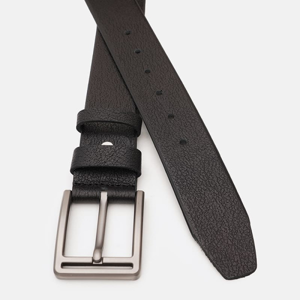 Ремень мужской кожаный JZ SB-JZV1115DPL01-black