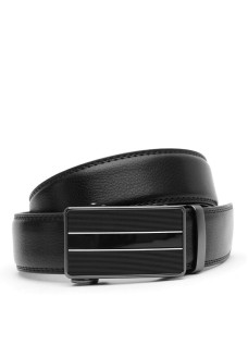 Ремень мужской кожаный JZ SB-JZV1GKX36-black