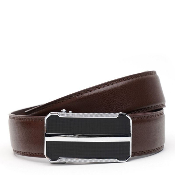 Ремень мужской кожаный JZ SB-JZV1GKX21-brown