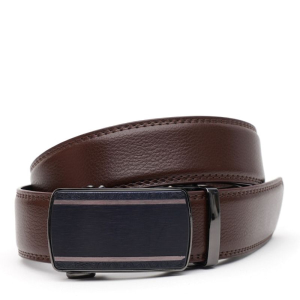 Ремень мужской кожаный JZ SB-JZV1GKX27-brown