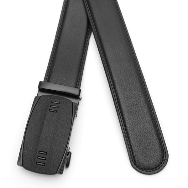 Ремень мужской кожаный JZ SB-JZV1GKX32-black