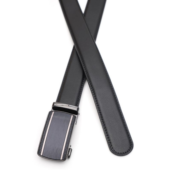 Ремень мужской кожаный JZ SB-JZV1GKX26-black