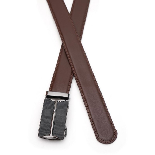 Ремень мужской кожаный JZ SB-JZV1GKX18-brown