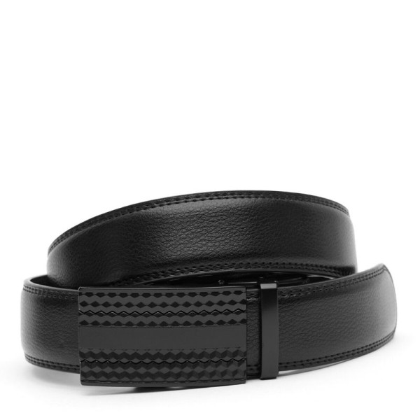 Ремень мужской кожаный JZ SB-JZV1GKX07-black