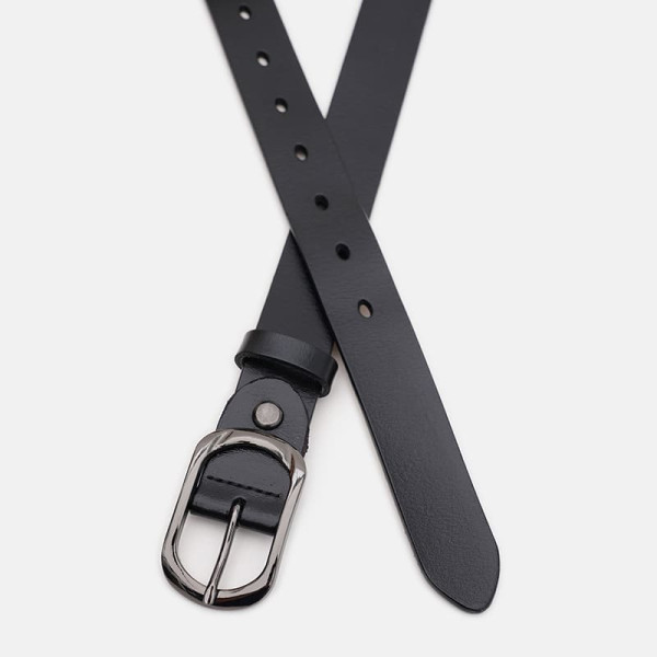 Ремень женский кожаный JZ SB-JZCV1ZK-052wide-black