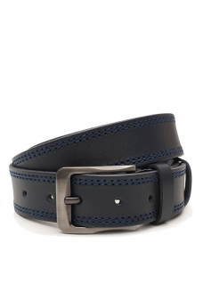 Ремень мужской кожаный JZ SB-JZV1125FX42-navy