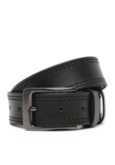 Ремень мужской кожаный JZ SB-JZV1115GX16-black