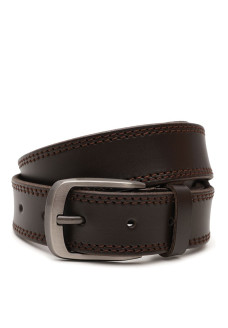 Ремень мужской кожаный JZ SB-JZV1125FX04-brown
