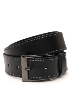 Ремень мужской кожаный JZ SB-JZV1115FX10-black