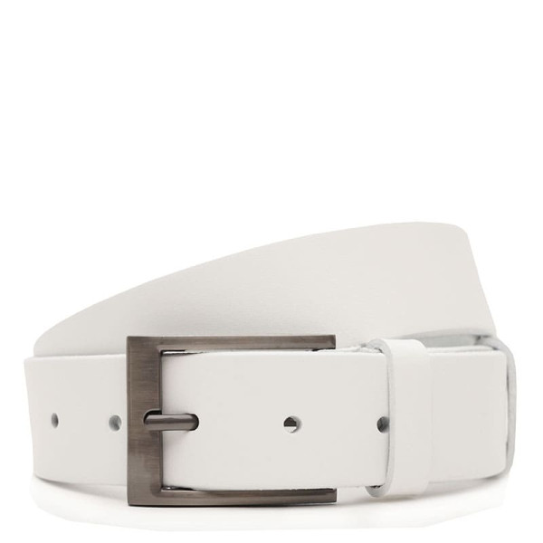 Ремень мужской кожаный JZ SB-JZV1125FX14-white