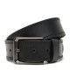 Ремень мужской кожаный JZ SB-JZV1GX08-black