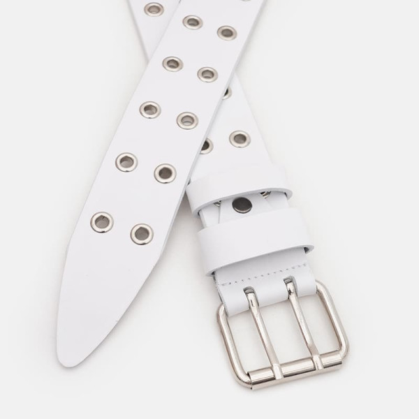 Ремень женский кожаный JZ SB-JZ100v1genw97-white
