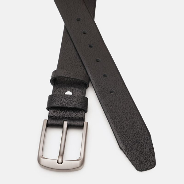 Ремень мужской кожаный JZ SB-JZV1115DPL04-black