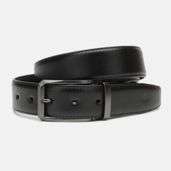 Ремень мужской кожаный JZ SB-JZCV1026-3-black