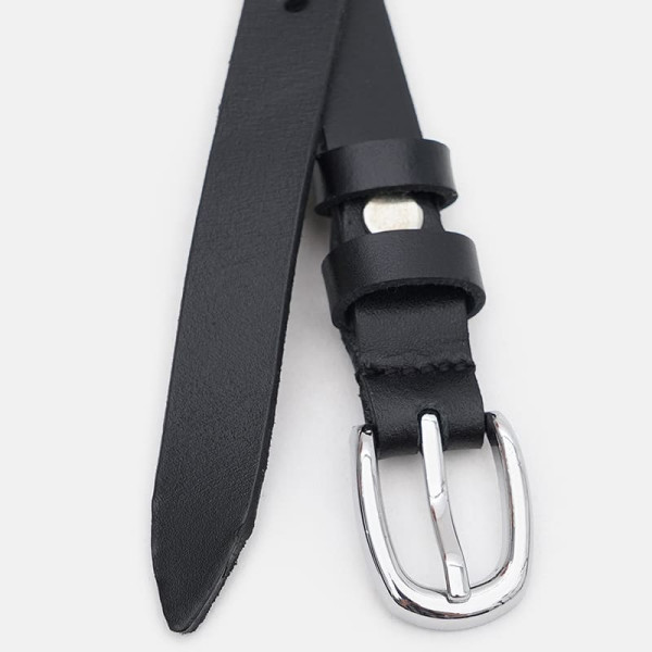 Ремень женский кожаный JZ SB-JZ100v1genw54-black
