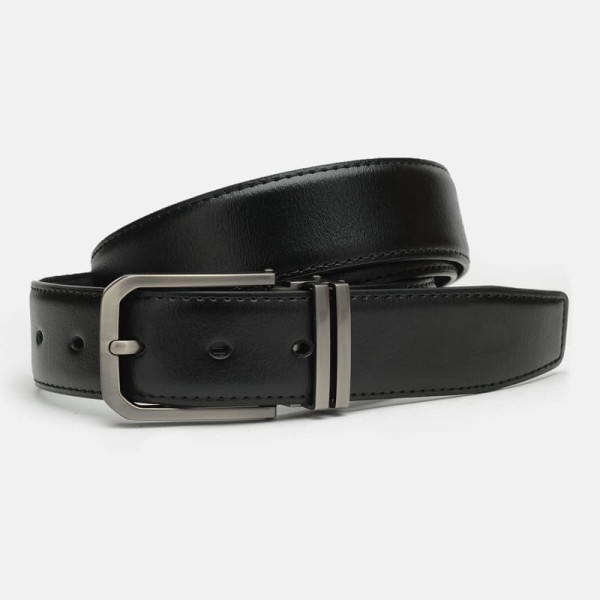 Ремень мужской кожаный JZ SB-JZCV1622-3-black