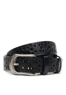 Ремень женский кожаный JZ SB-JZCV1ZK-094-black