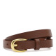 Ремень женский кожаный JZ SB-JZ110v1genw44light-brown