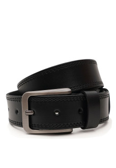 Ремень мужской кожаный JZ SB-JZV1125FX16-black