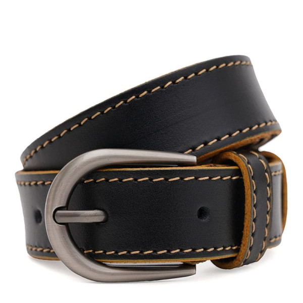 Ремень женский кожаный JZ SB-JZ100v1genw102-black