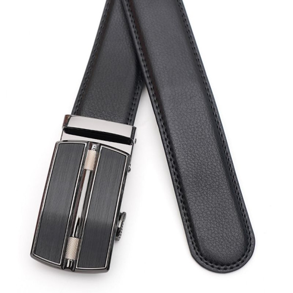 Ремень мужской кожаный JZ SB-JZV1GKX04-black