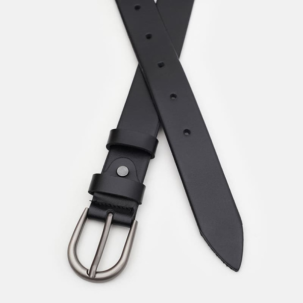 Ремень женский кожаный JZ SB-JZ100v1genw25-black