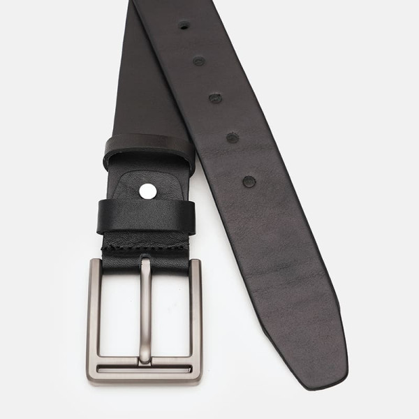Ремень мужской кожаный JZ SB-JZV1115DPL02-black
