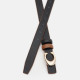 Ремень женский кожаный JZ SB-JZCV1ZK-119br-brown/black