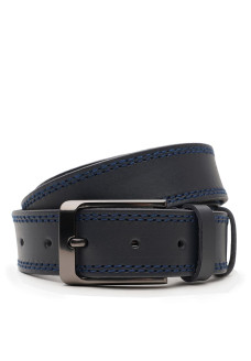 Ремень мужской кожаный JZ SB-JZV1115FX48-navy
