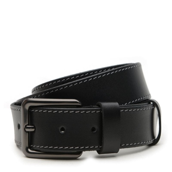 Ремень мужской кожаный JZ SB-JZV1115GX29-black