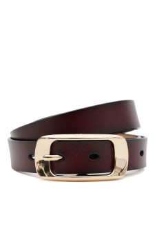 Ремень женский кожаный JZ SB-JZCV1ZK015-goldbrown