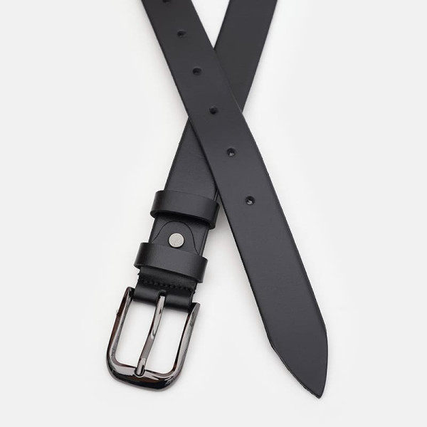 Ремень женский кожаный JZ SB-JZ110v1genw29-black