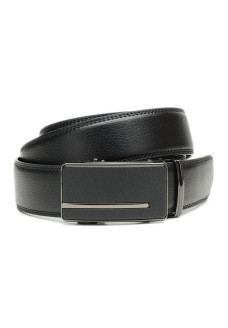 Ремень мужской кожаный JZ SB-JZCV1335-5-black
