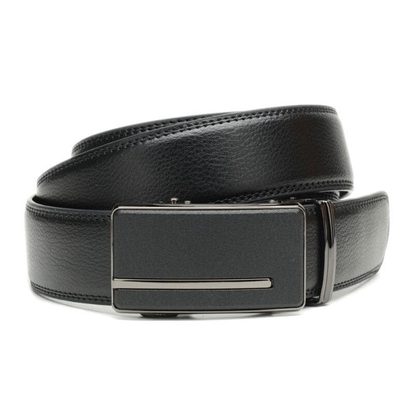 Ремень мужской кожаный JZ SB-JZCV1335-5-black