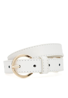 Ремень женский кожаный JZ SB-JZ1FP9298w-white