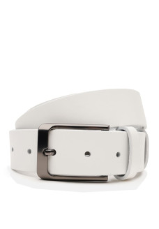 Ремень мужской кожаный JZ SB-JZV1115FX49-white