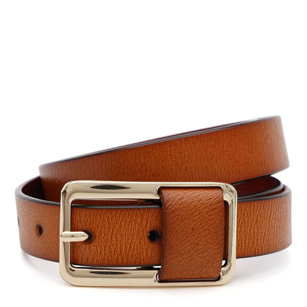 Ремень женский кожаный JZ SB-JZCV18011c-brown