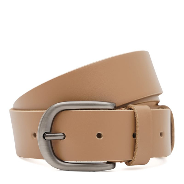 Ремень женский кожаный JZ SB-JZ110v1genw111-caramel