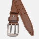 Ремень мужской кожаный JZ SB-JZV1125FX24-brown