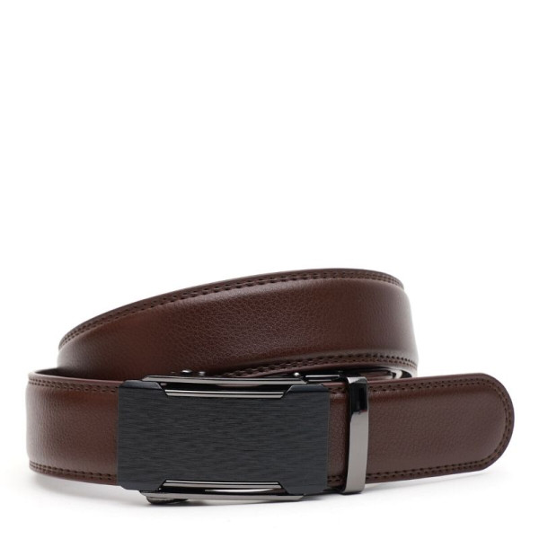 Ремень мужской кожаный JZ SB-JZV1GKX25-brown