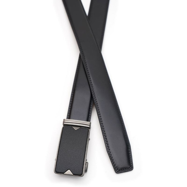 Ремень мужской кожаный JZ SB-JZV1GKX13-black