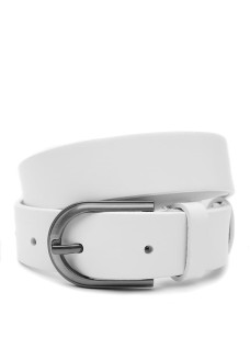 Ремень женский кожаный JZ SB-JZV1FX33-white
