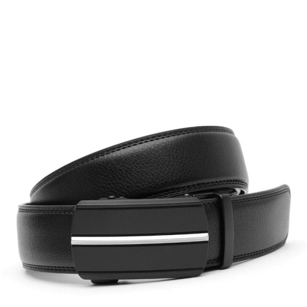 Ремень мужской кожаный JZ SB-JZV1GKX38-black