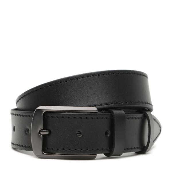 Ремень мужской кожаный JZ SB-JZV1115GX18-black