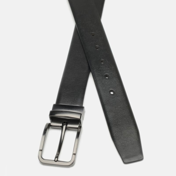 Ремень мужской кожаный JZ SB-JZCV1023-4-black